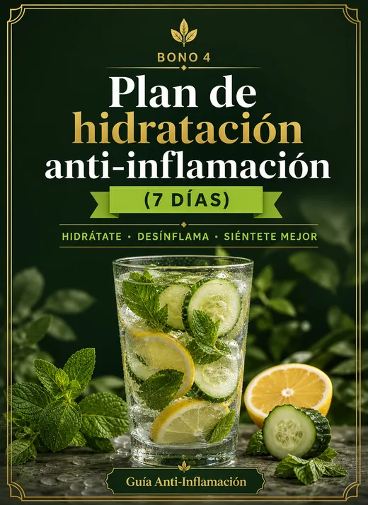 Bono 4 Plan de Hidratación Anti-Inflamación